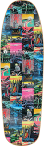 BLACK LABEL VIOLET ACTIONS SKATEBOARD DECK-9.63X32