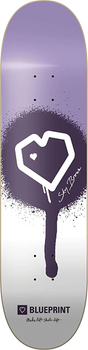 BLUEPRINT SKY BROWN MLSL SKATEBOARD-8.0 PURPLE