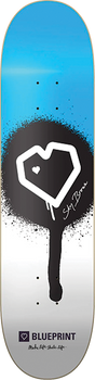 BLUEPRINT SKY BROWN MLSL SKATEBOARD-8.25 BLUE/WHT