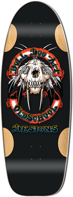 BULLDOG SABERTOOTH SKATEBOARD-11.87X33 BLK FORMICA