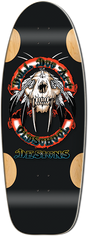 BULLDOG SABERTOOTH SKATEBOARD-11.87X33 BLK FORMICA