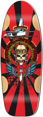 BULLDOG TAIL GUNNER SKATEBOARD-11.87X33 BLK FORMICA