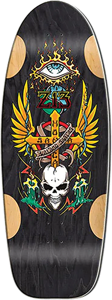 BULLDOG Z13 SKATEBOARD-11.87X33 BLK STAIN