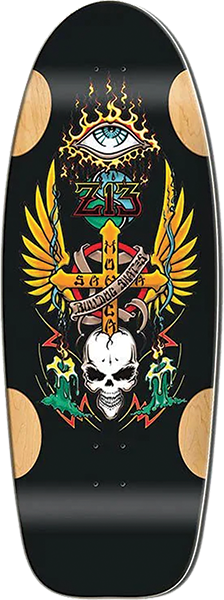 BULLDOG Z13 SKATEBOARD-11.87X33 BLK FORMICA