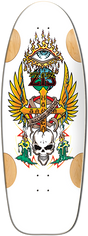 BULLDOG Z13 SKATEBOARD-11.87X33 WHT FORMICA