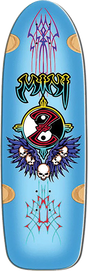 BULLDOG MINI Z SKATEBOARD DECK-9.5X30.5 BLUE