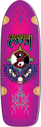 BULLDOG MINI Z SKATEBOARD DECK-9.5X30.5 PINK