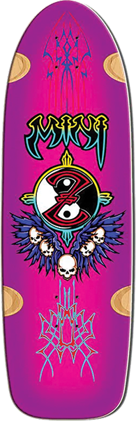 BULLDOG MINI Z SKATEBOARD DECK-9.5X30.5 PINK