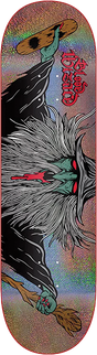 BLOOD WIZARD FLYING WIZARD GALACTIC SKATEBOARD DECK-8.38