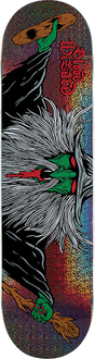 BLOOD WIZARD FLYING WIZARD GALACTIC SKATEBOARD DECK 8.5 w/ grip