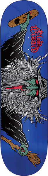 BLOOD WIZARD FLYING WIZARD SKATEBOARD DECK-8.25 ASSORTED COLOR