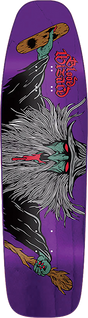 BLOOD WIZARD FLYING WIZARD SICLE SKATEBOARD DECK-9.25X32.68 ASST