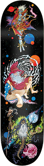 BLOOD WIZARD NEBURIDE SKATEBOARD DECK-8.25 w/ grip
