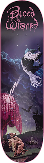 BLOOD WIZARD PESTILENT SYMPHONY SKATEBOARD DECK-8.25