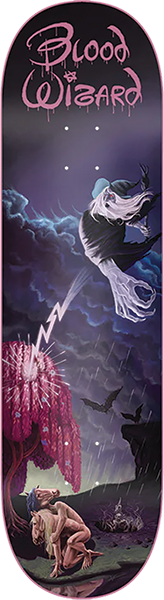 BLOOD WIZARD PESTILENT SYMPHONY SKATEBOARD DECK-8.25