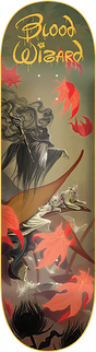 BLOOD WIZARD SKULLCRACKER SUITE SKATEBOARD DECK-8.37 w/ grip
