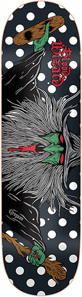 BLOOD WIZARD GREGSON FLYING WIZARD SKATEBOARD DECK 8.6