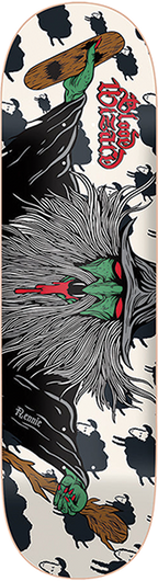 BLOOD WIZARD RENNIE FLYING WIZARD SKATEBOARD DECK 8.5