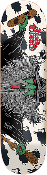 BLOOD WIZARD RENNIE FLYING WIZARD SKATEBOARD DECK 8.5