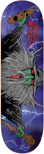 BLOOD WIZARD WALSH FLYING WIZARD SKATEBOARD DECK 9.0