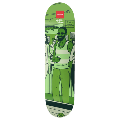 CHOCOLATE AIKENS BAR SERIES III WR51D1 SKATEBOARD DECK-8.5
