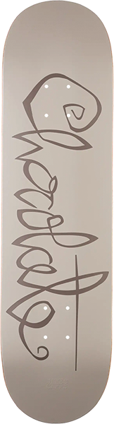 CHOCOLATE CAPPS OG SCRIPT WR50D2 SKATEBOARD DECK-8.25