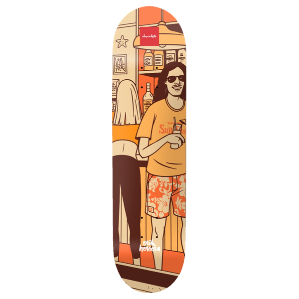 CHOCOLATE HERRERA BAR SERIES III WR51D1 SKATEBOARD DECK-8.5