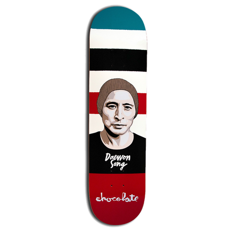 CHOCOLATE SONG PORTRAIT SKATEBOARD DECK-8.0