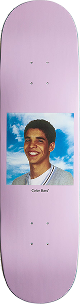 COLOR BARS DEGRASSI YEARBOOK SKATEBOARD DECK 8.25 PINK