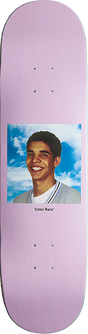 COLOR BARS DEGRASSI YEARBOOK SKATEBOARD DECK 8.25 PINK