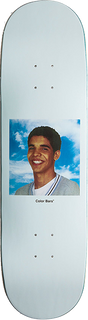COLOR BARS DEGRASSI YEARBOOK SKATEBOARD DECK 8.5 BLUE