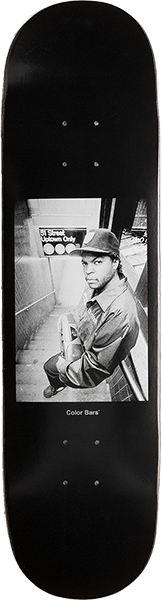 COLOR BARS ICE CUBE L.A. TO NEW YORK SKATEBOARD DECK-8.25