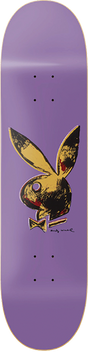 COLOR BARS WARHOL SKATEBOARD DECK-8.25 LAVENDER