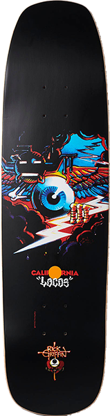 CALIFORNIA LOCOS RICK GRIFFIN FLYING EYEBALL DK-8.25X32
