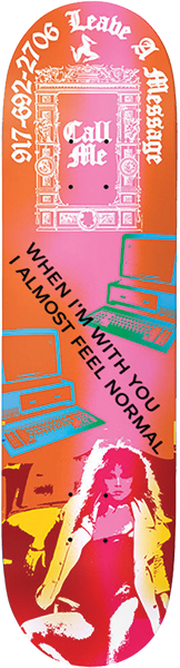 CALL ME 917 ALMOST NORMAL SKATEBOARD DECK-8.18