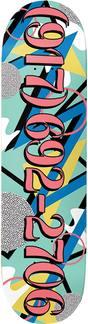 CALL ME 917 8DEES SKATEBOARD DECK-8.25