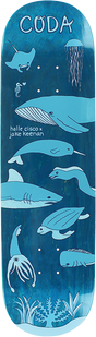 CODA KEENAN HALLE CISCO UNDERWATER WORLD SKATEBOARD DECK-8.5