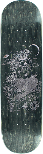 CODA ROWLAND HEATHER BENJAMIN SIREN SKATEBOARD DECK-8.38