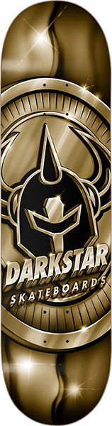 DARKSTAR ANODIZE SKATEBOARD DECK-8.25 GOLD