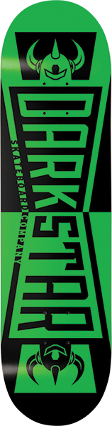 DARKSTAR DIVIDE SKATEBOARD DECK-7.75 GREEN rhm