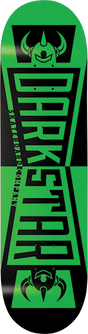 DARKSTAR DIVIDE SKATEBOARD DECK-7.75 GREEN rhm