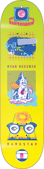 DARKSTAR DECENZO NEW ABNORMAL SKATEBOARD DECK-8.37 r7