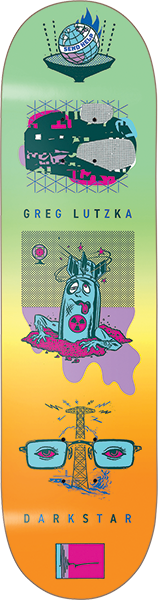DARKSTAR LUTZKA NEW ABNORMAL SKATEBOARD DECK-8.0 r7