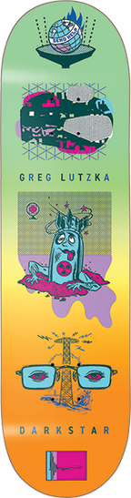 DARKSTAR LUTZKA NEW ABNORMAL SKATEBOARD DECK-8.0 r7