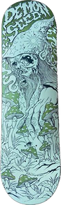 DEMON SEED WIZARD SHAPED SKATEBOARD DECK-8.5x32 ASSORTED COLOR