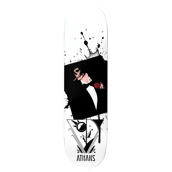 DW ATHANS DECO SKATEBOARD DECK-8.25