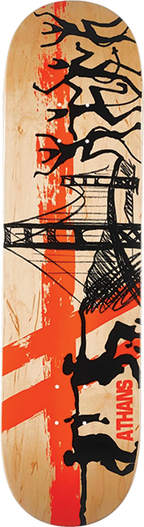 DEATHWISH ATHENS DANCE SKATEBOARD DECK-8.25