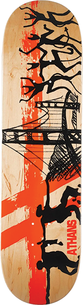 DEATHWISH ATHENS DANCE SKATEBOARD DECK-8.25