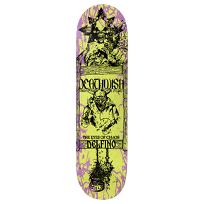 DW DELFINO CHAOS SKATEBOARD DECK-8.25