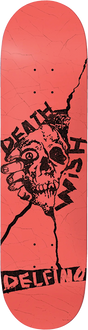 DEATHWISH DELFINO ROT SKATEBOARD DECK-8.5